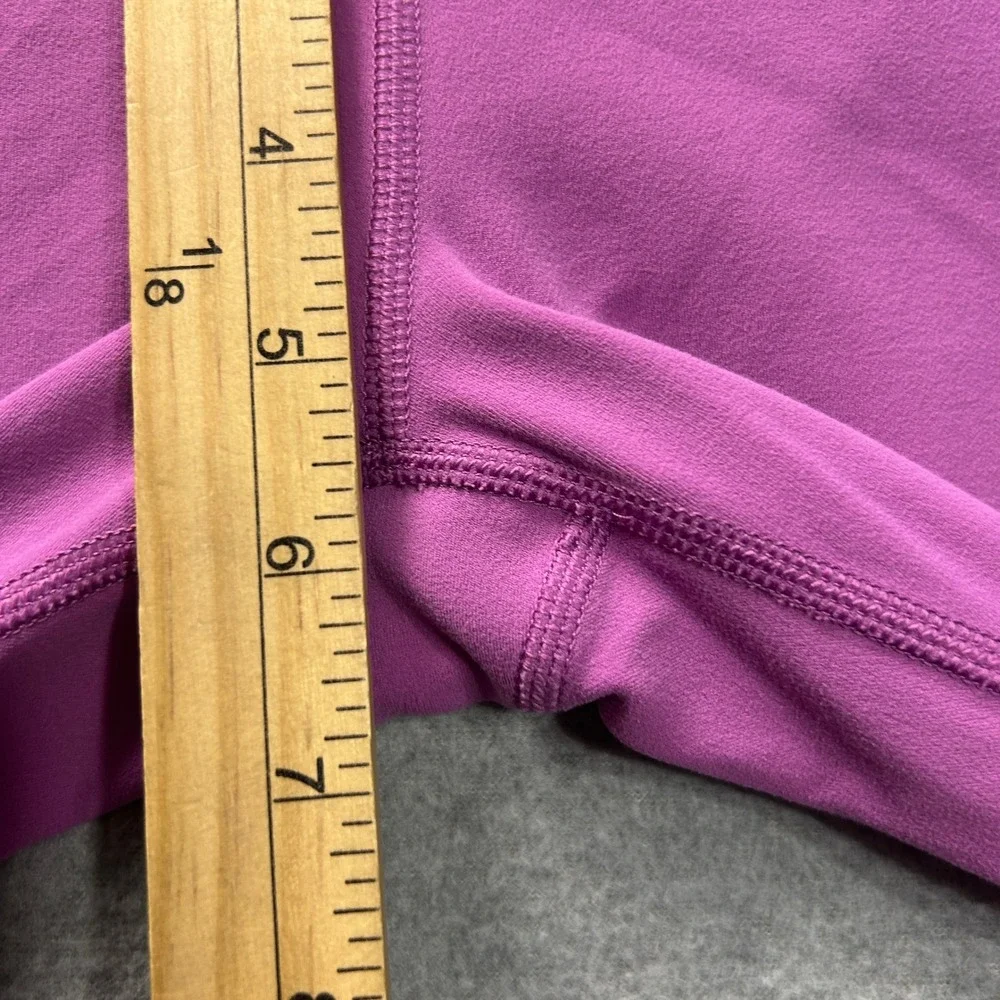 Athleta High Rise Full Length Leggings Womens Medium Purple Yoga Athletic Pants